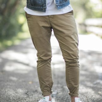 0Lqxeo4 Men's Straight Fit Chino Pants — Cotton Twill