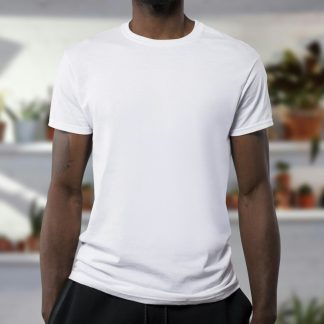 0Lqxeo4 Men's Classic Crew Neck T-Shirt — Soft Cotton Everyday Tee